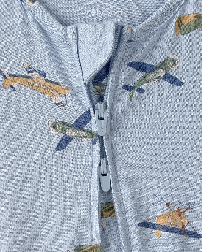 Carter's baby-boys Purelysoft Sleep and Play Pajamas