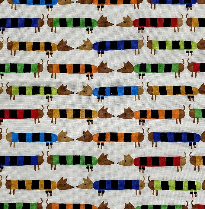 Original Baby Paper - Crinkle Teether and Sensory Toy for Babies and Infants | Organic Dachshund Print | Non-Toxic, Washable | Great for Baby Showers