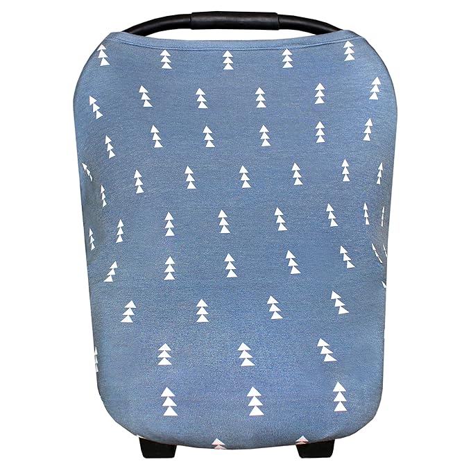 North Copper Pearl Multi-Use Cover: Car Seat, Nursing, Stroller - Stretchy Fabric, All-Season, Stylish Designs, Easy Access for Moms